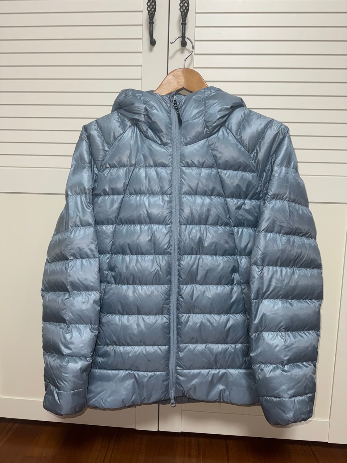 무신사스탠다드 아이언 라이트 다운자켓 S 라이트블루 상품이미지2