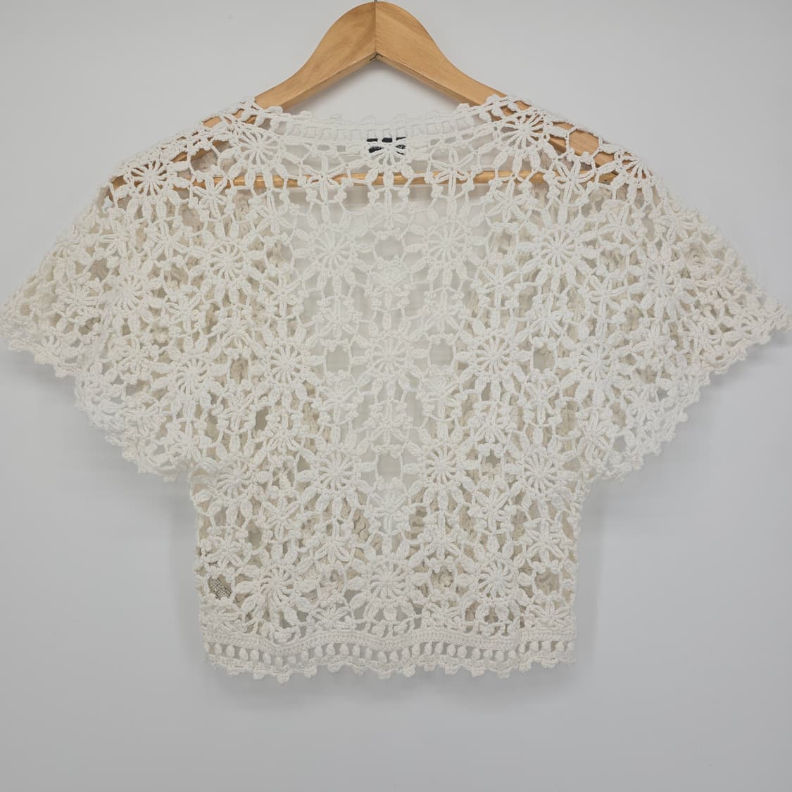 LOVE BOAT 아이보리 크로셰 가디건 상품이미지6