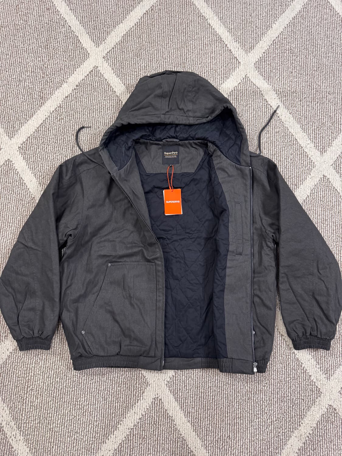 [새제품/XL] 아일릿 윤아 착용. 슈퍼드라이 피그먼트 자켓 상품이미지4