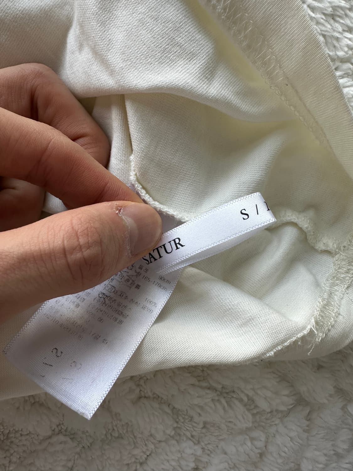 세터 레트로 무드 그래픽 티셔츠(s) 상품이미지3