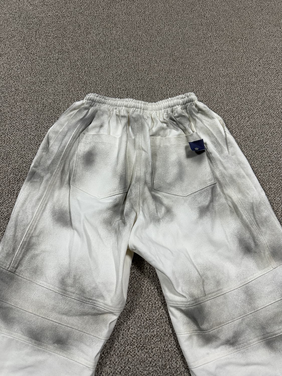 택보유새상품 세븐셀라 더티워싱 와이드팬츠 28 상품이미지3