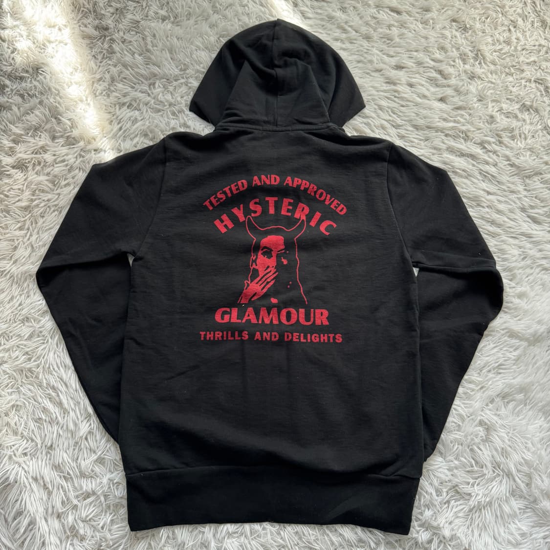 HYSTERIC GLAMOUR 일본빈티지 후드집업 히스걸  m 44 상품이미지3