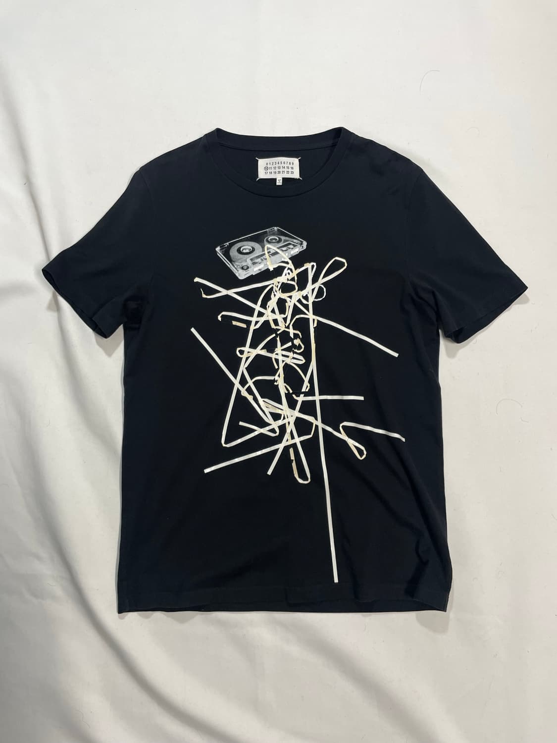 마르지엘라 16ss 카세트테잎 티셔츠 상품이미지1