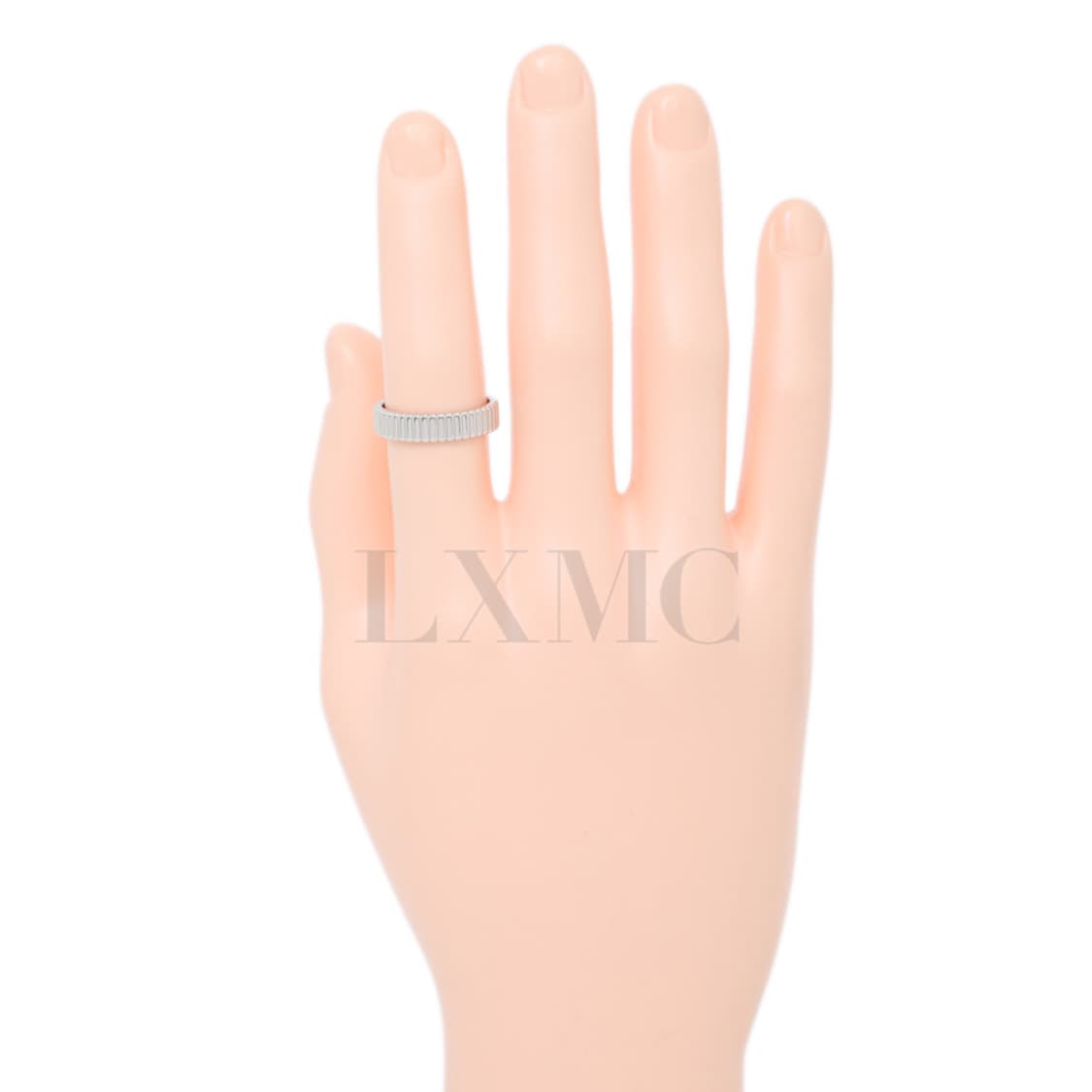 부쉐론 그로그랭 반지 화이트골드 웨딩 밴드 링 58호 JRG02719 상품이미지6