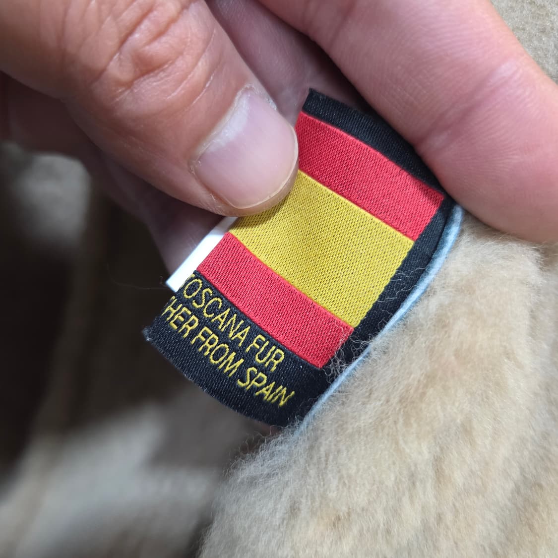 B3 스페인 리얼 램스킨 무스탕 상품이미지7