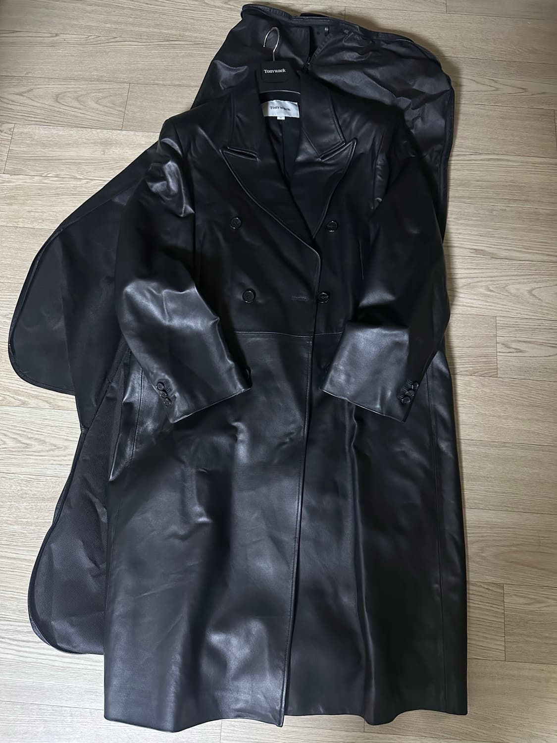 (M) 토니웩 나파 레더 코트 상품이미지3