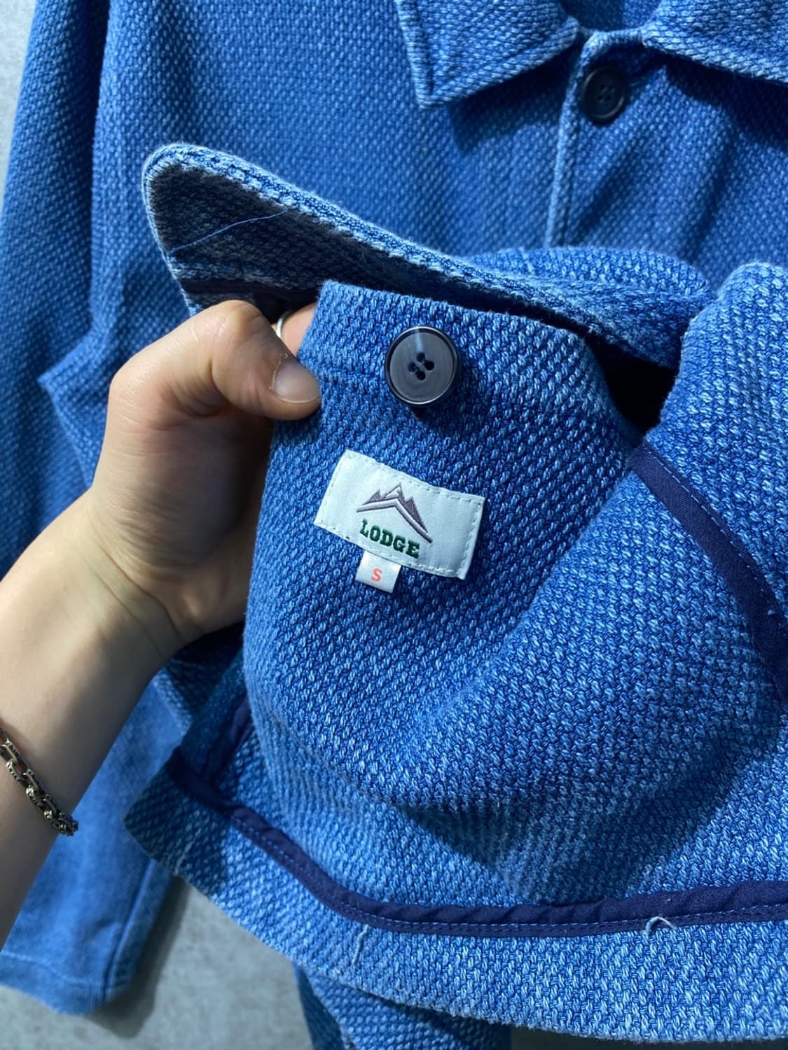 [S] LODGE 롯지 사시코 코튼 고아웃 워크자켓 상품이미지6