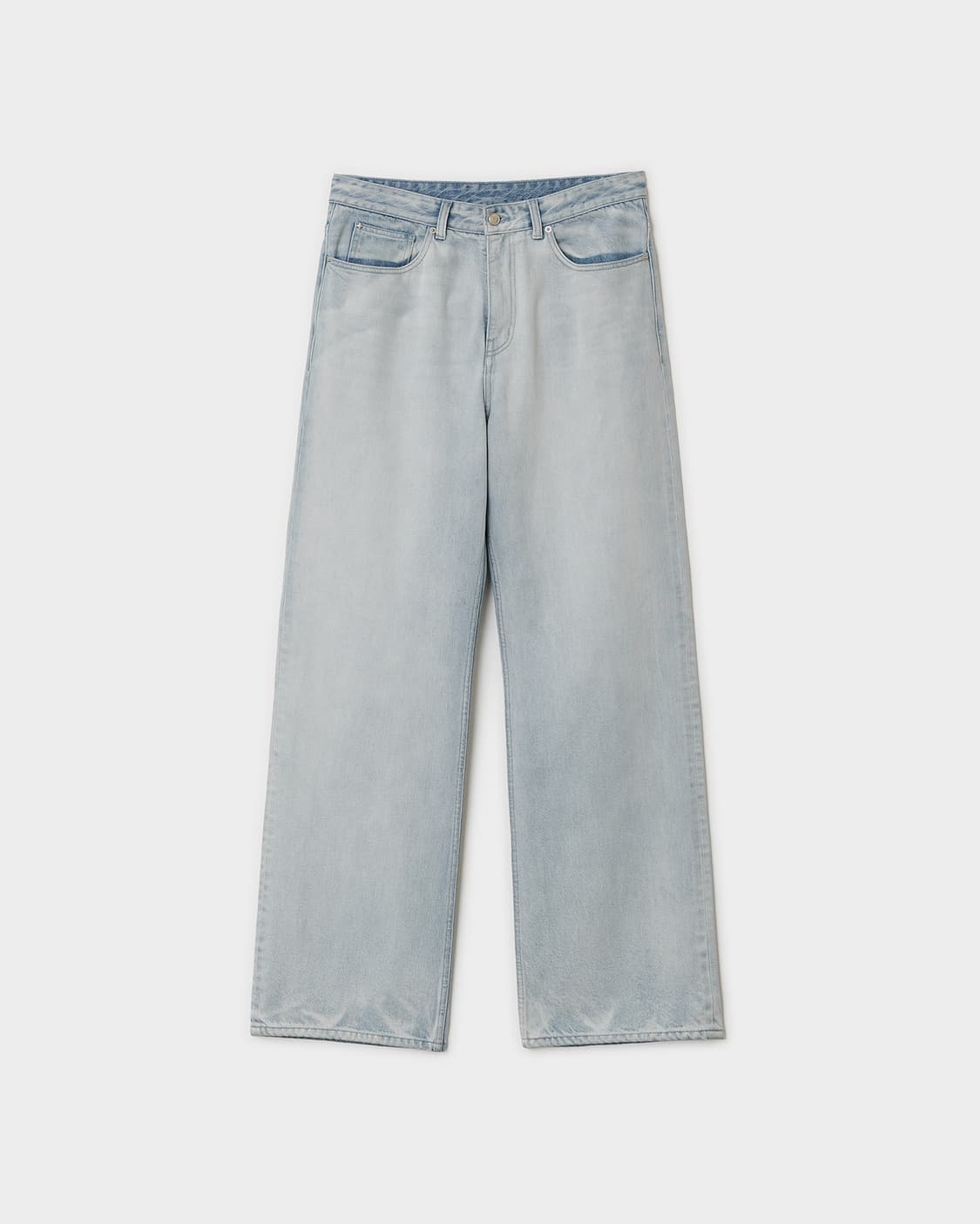 벨리에 트루와이드 데님 팬츠 32/32 블리치드 인디고 상품이미지1