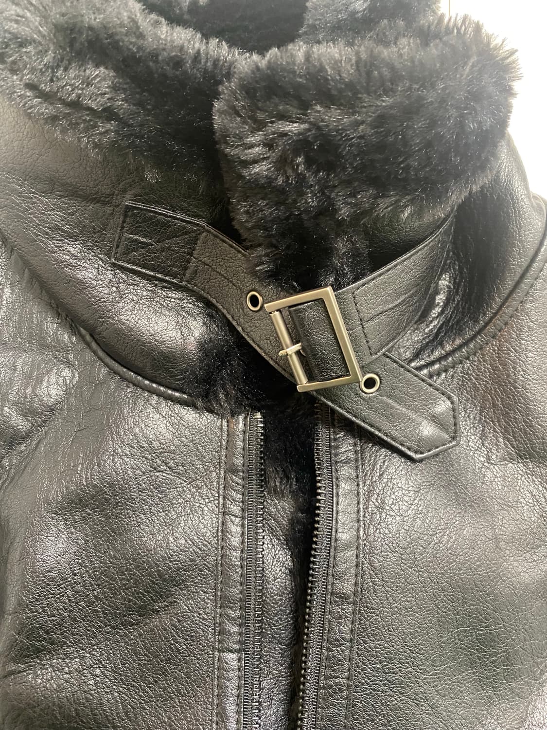 보헤미안서울 무스탕 블랙 상품이미지3