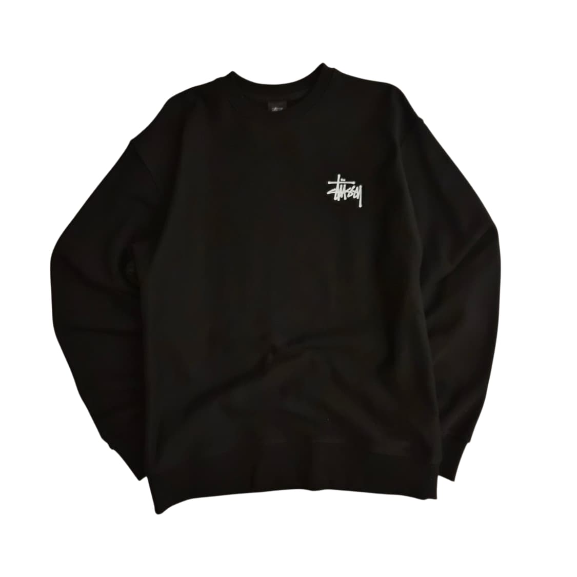 스투시 베이직 스투시 크루넥 블랙 2023 상품이미지3