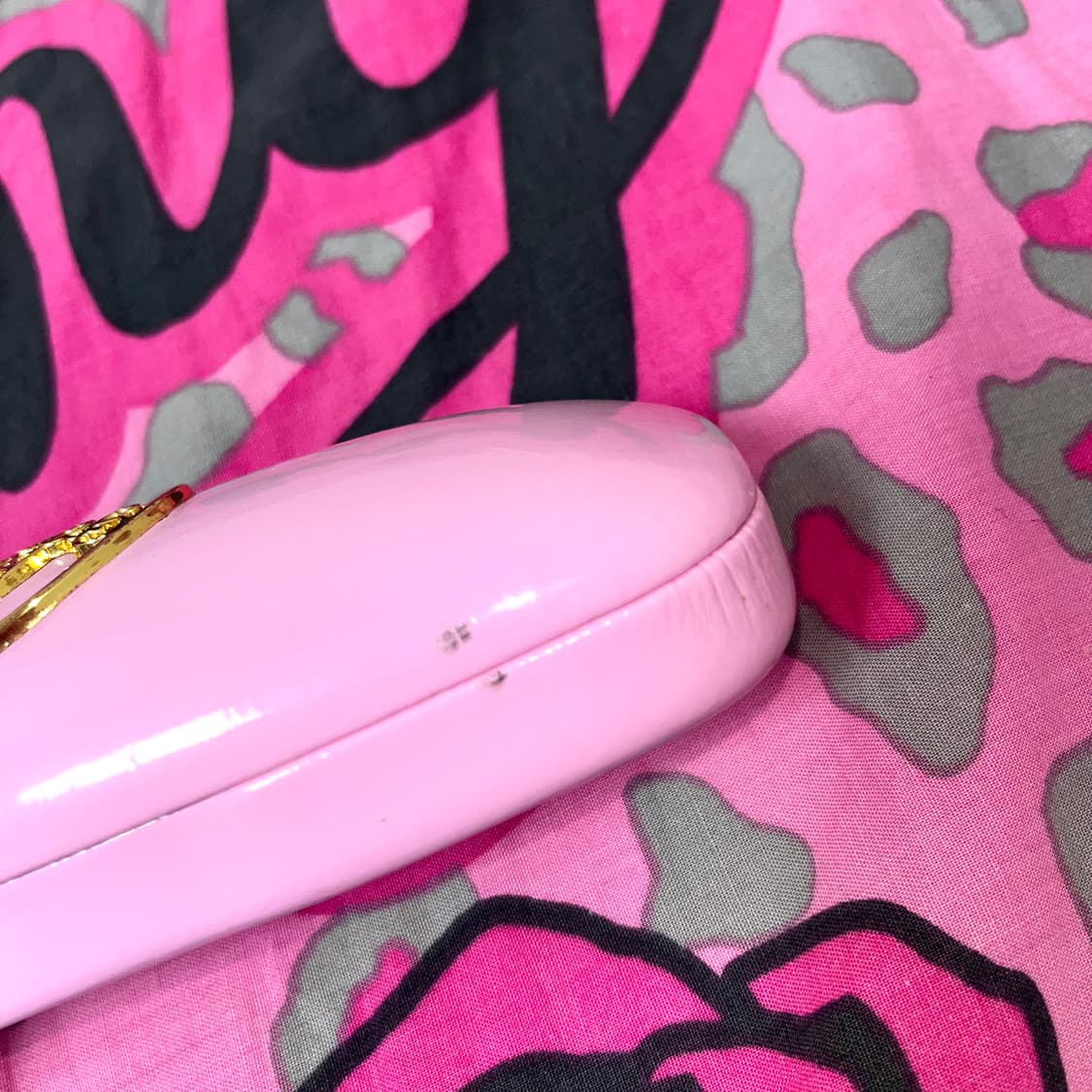 MA*RS마즈 각인 큐빅스톤 레드브라운 안경 히메오네갸루 핀터y2k긱시크 상품이미지8