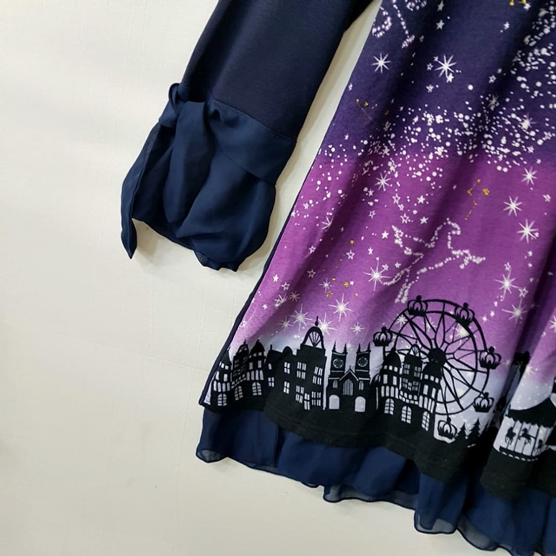 axes femme 원피스 네이비 상품이미지5