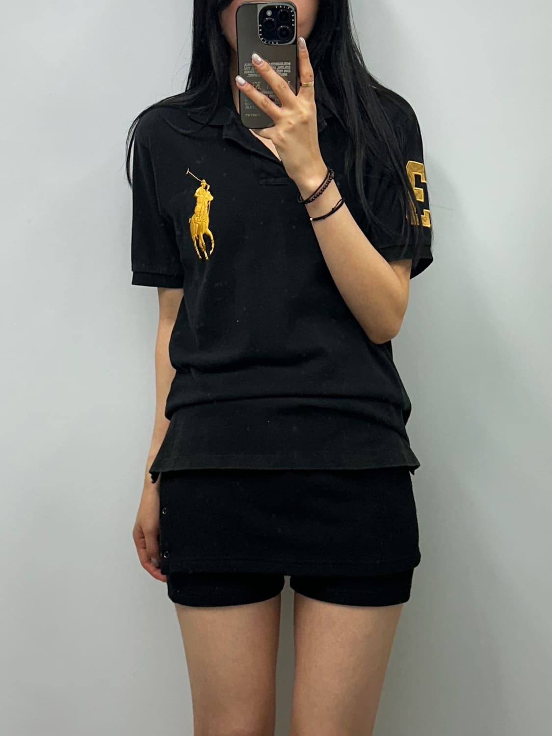 폴로 랄프로렌 빅포니 블렉 pk 반팔 카라티 상품이미지1