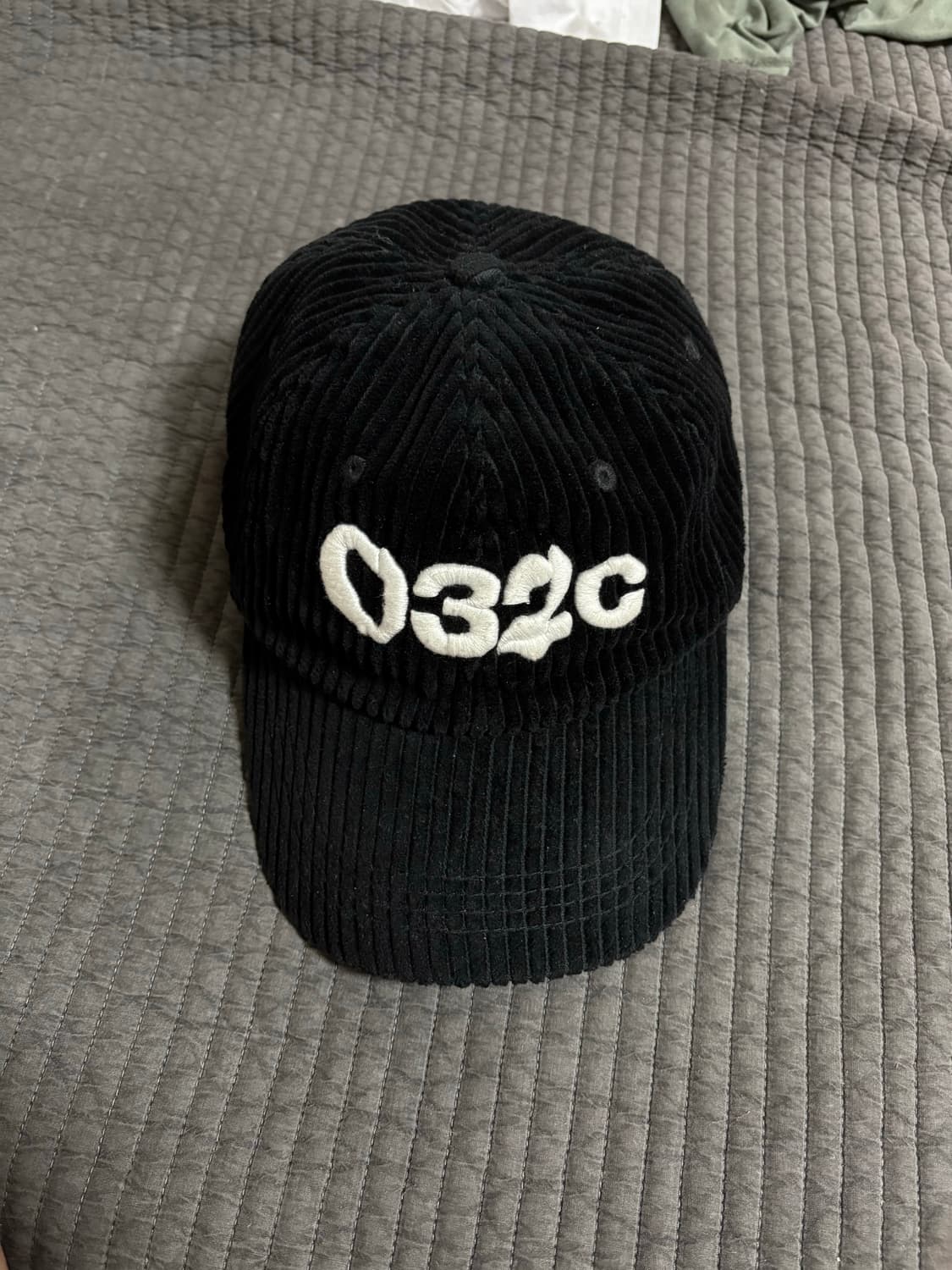 032c 코듀로이캡(블랙) 상품이미지2