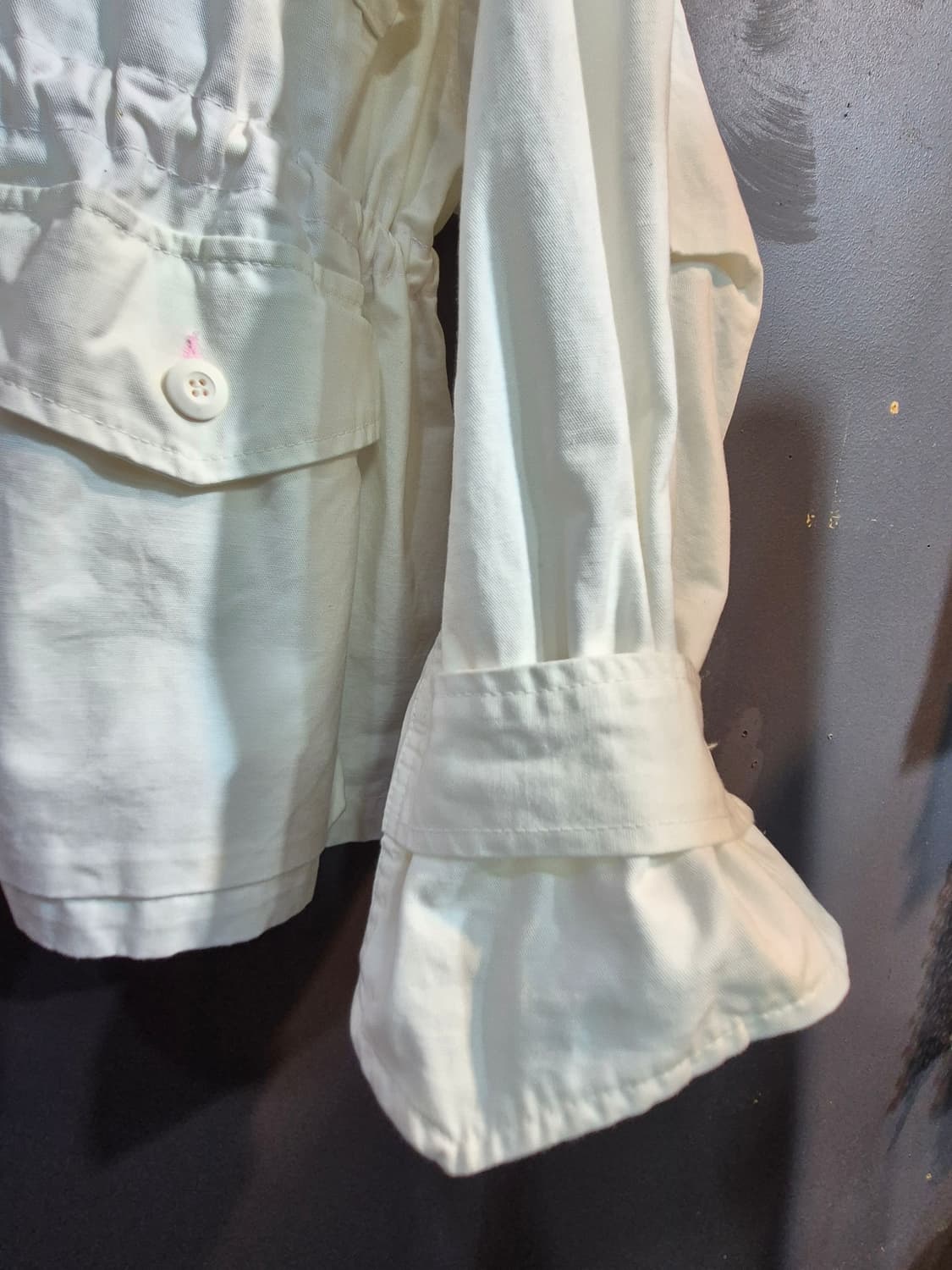 면 사파리 점퍼 프리사이즈 상품이미지7