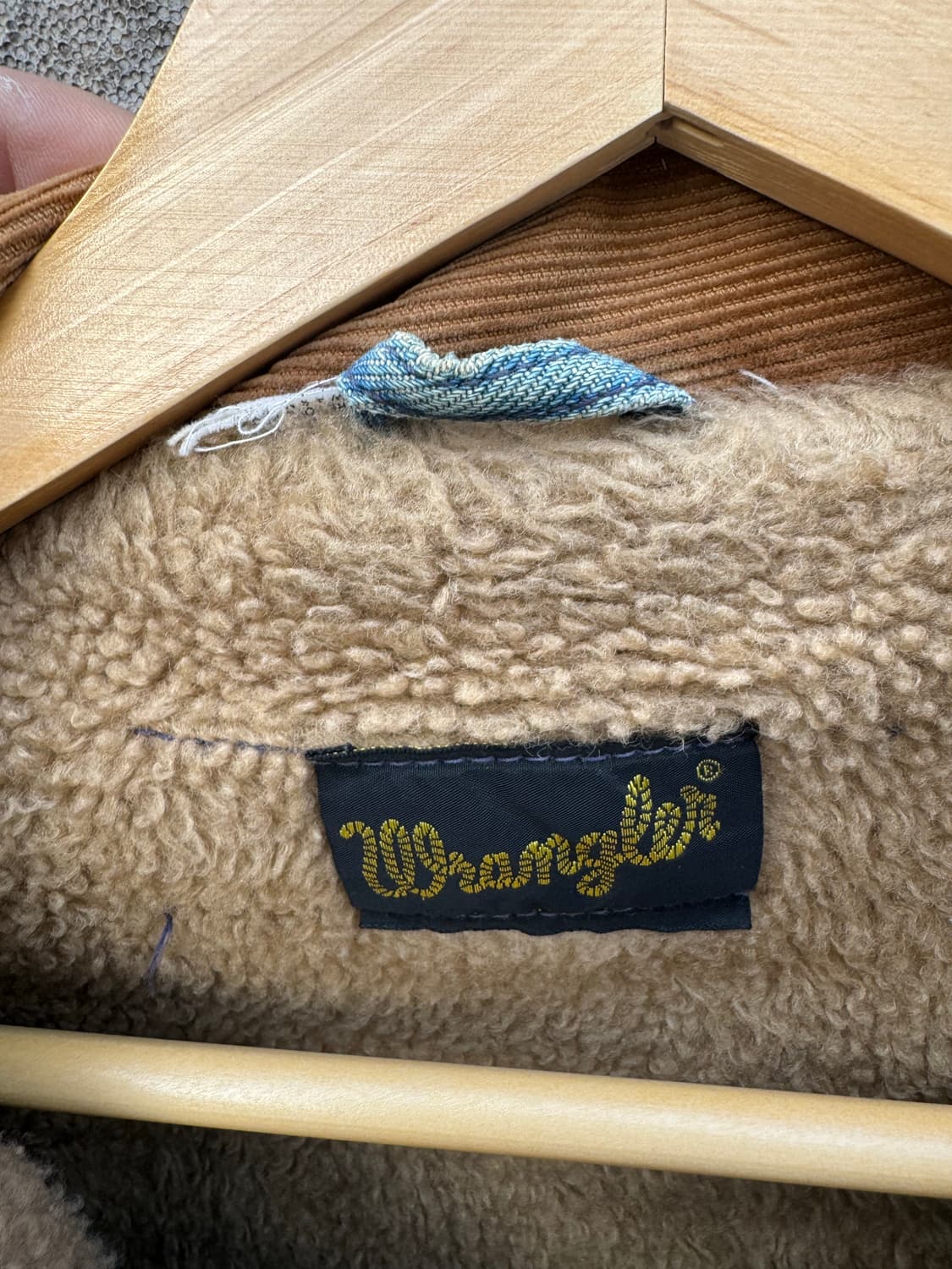 70s 랭글러 빈티지 기묘한이야기 조나단 쉐르파 데님 자켓 상품이미지7