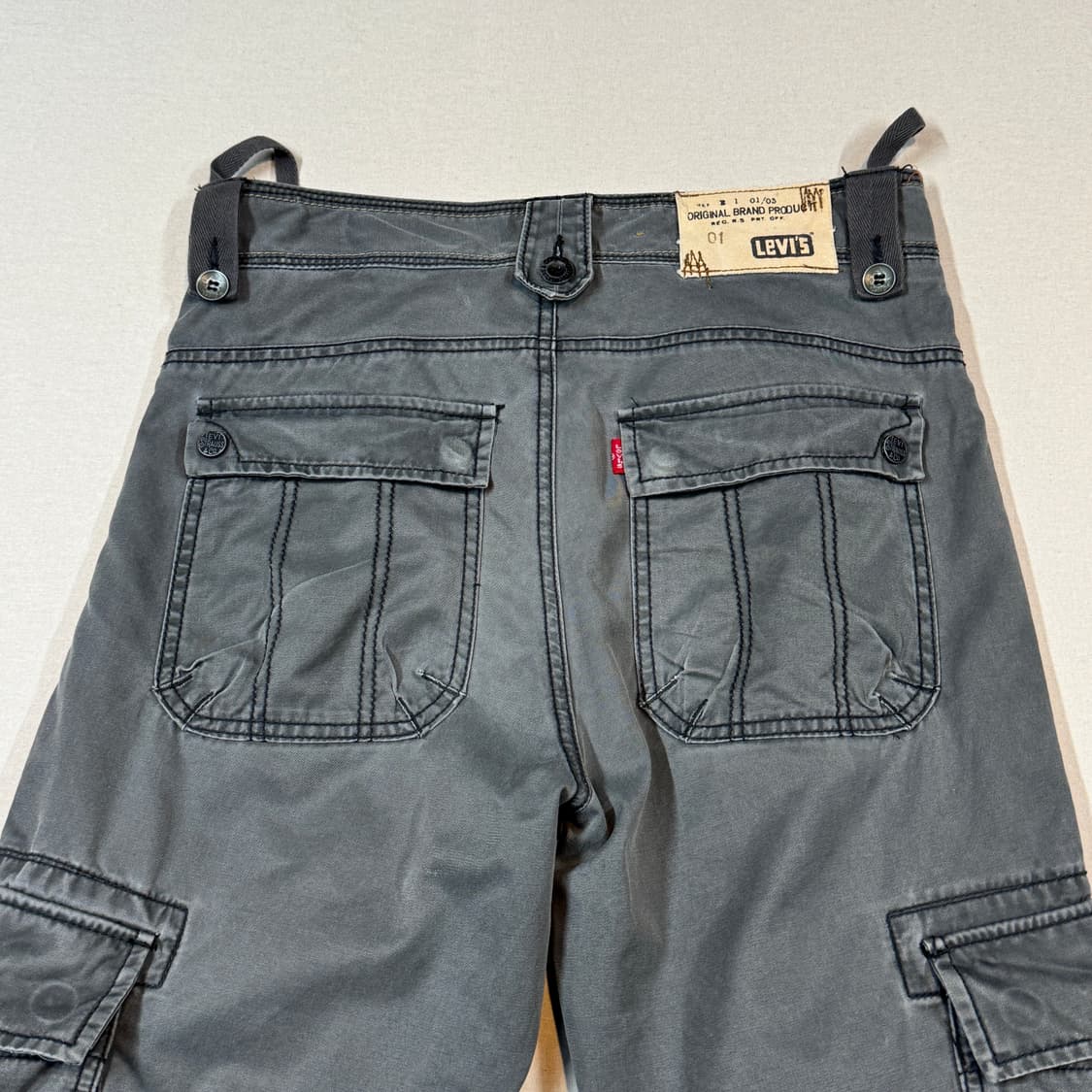 32inch) 리바이스 워크웨어 버뮤다 카고팬츠 반바지 상품이미지2