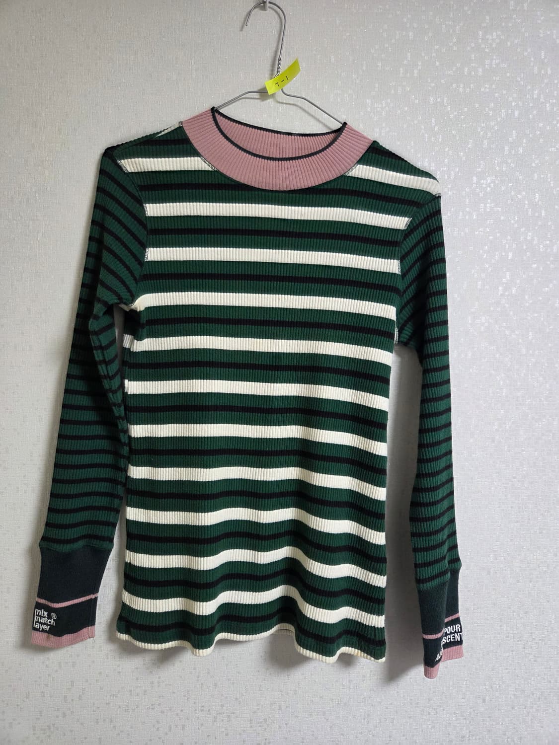 시스템 니트티셔츠  상품이미지1