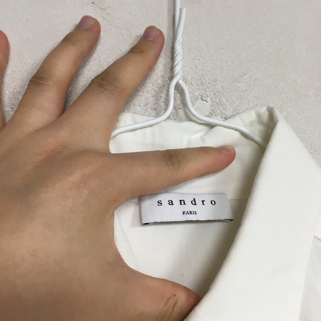 SANDRO 산드로 린넨 셔츠 블라우스 2 상품이미지2