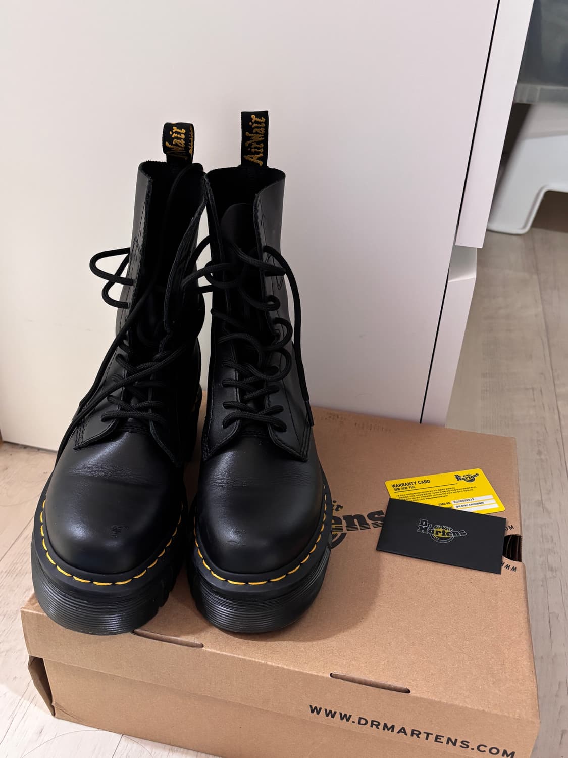 희귀 마지막 가격 닥터마틴 오드릭 10i 부츠 uk4 us6 상품이미지3
