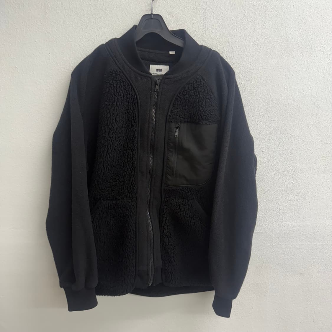 유니클로 화이트 마운티니어링 플리스 자켓 (S) 상품이미지1