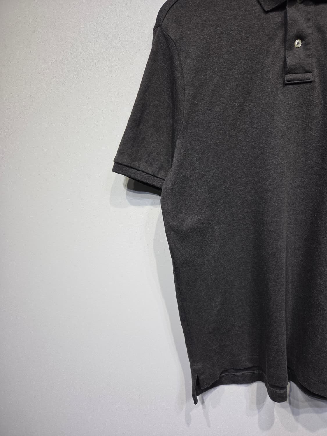 폴로 랄프로렌 반팔 카라티 차콜 그레이 상품이미지4