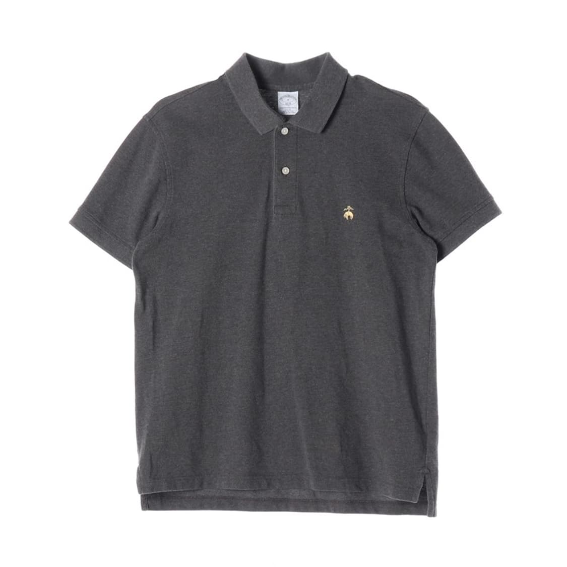 브룩스브라더스 다크그레이 골든플리스 폴로티 M 상품이미지1