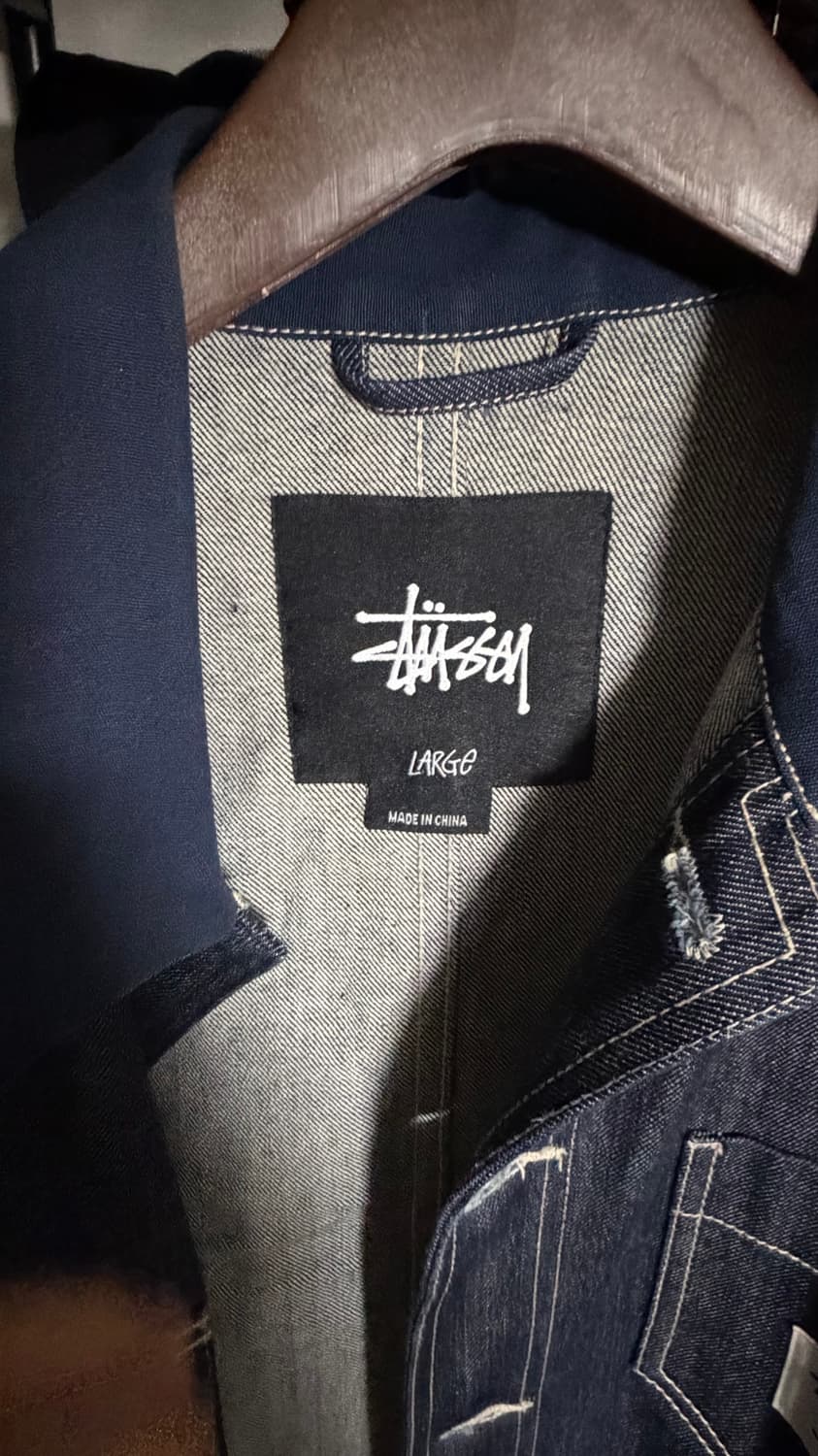 stussy 데님자켓(세컨핸드) 상품이미지3