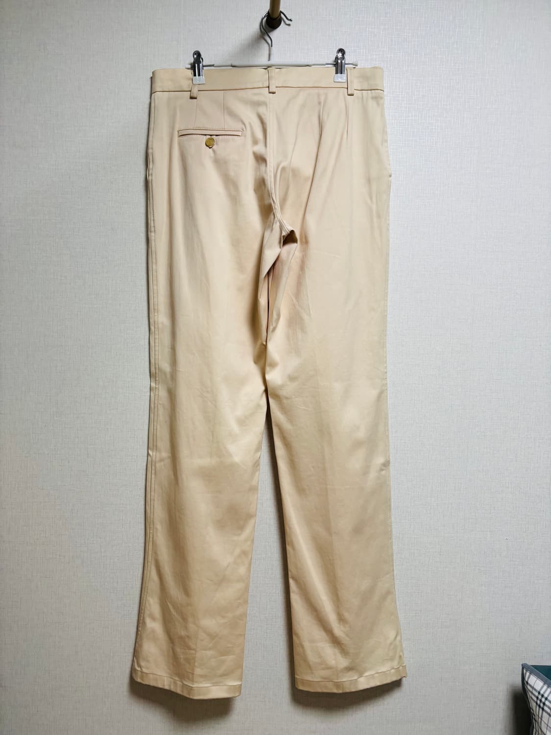 JIL SANDER 코튼 스트레치 베이지 슬랙스 상품이미지3
