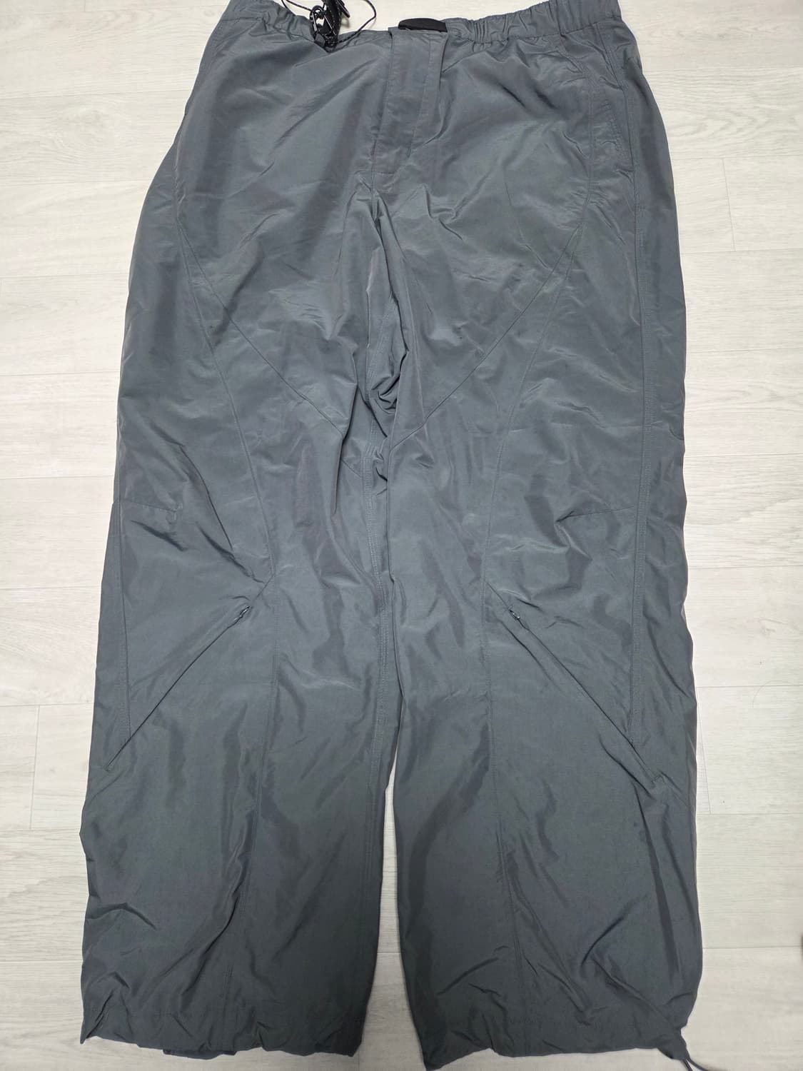 시티 레저 NP 스트럭처드 벨티드 팬츠 [블루 그레이] 상품이미지3