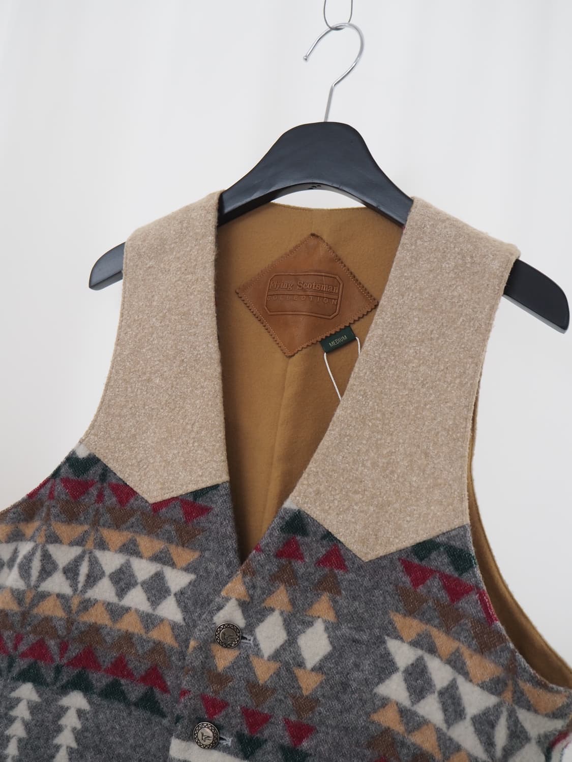 Flying Scotsman navajo wool vest  상품이미지2