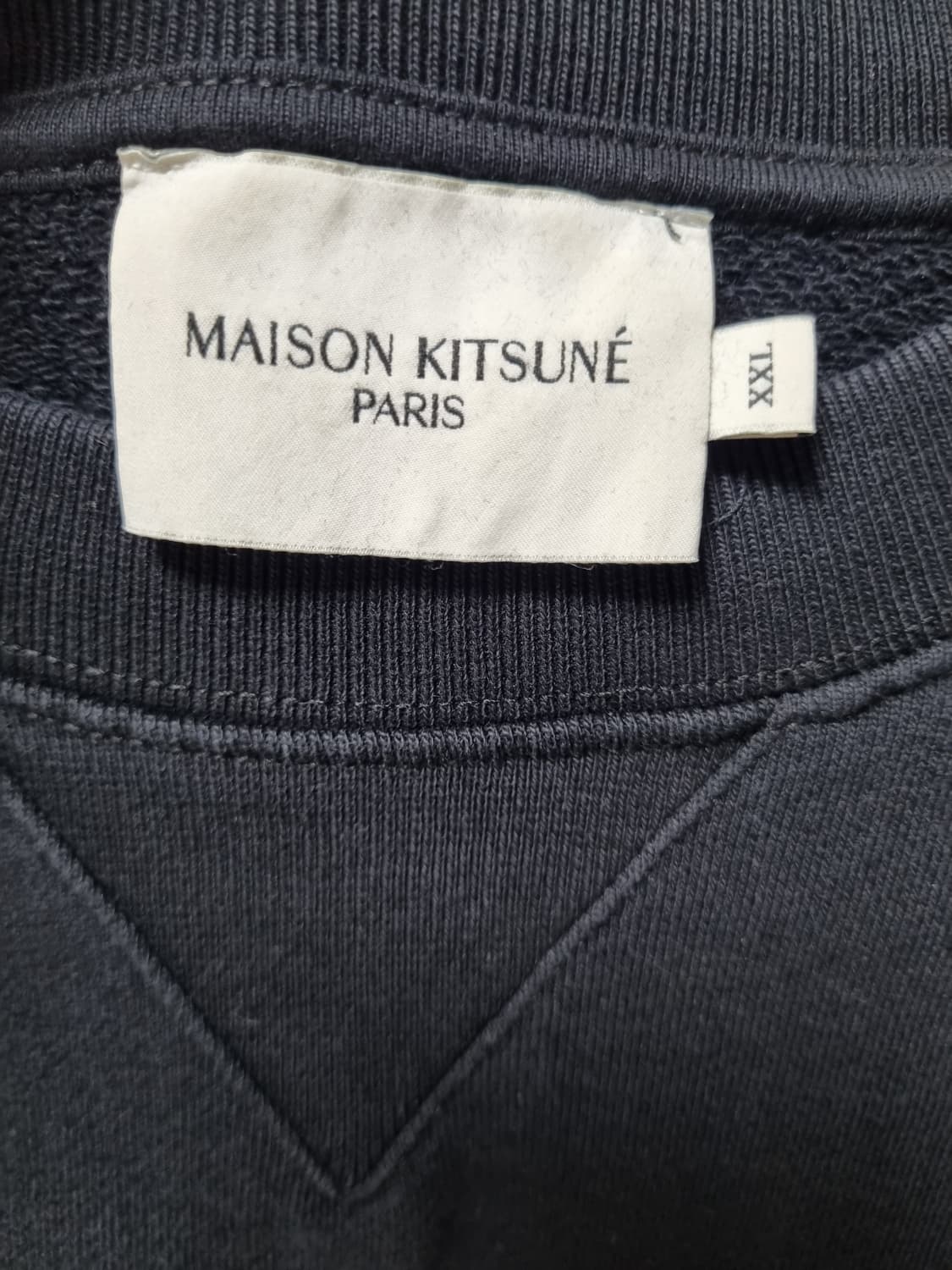 정품) 메종키츠네  더블폭스  맨투맨  상품이미지6