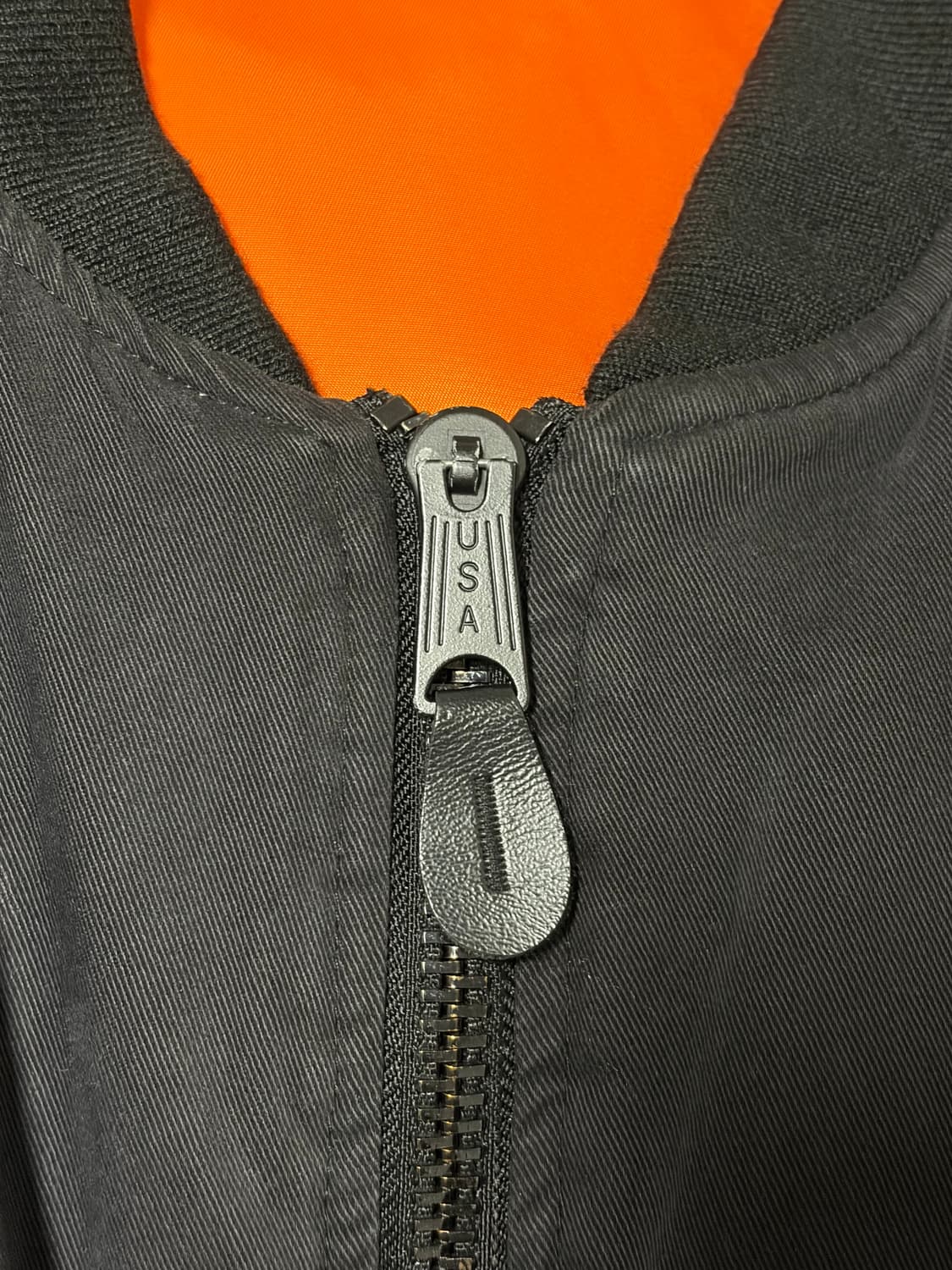 (M) 포스텍스 가먼츠 코튼 봄버 블랙 상품이미지4