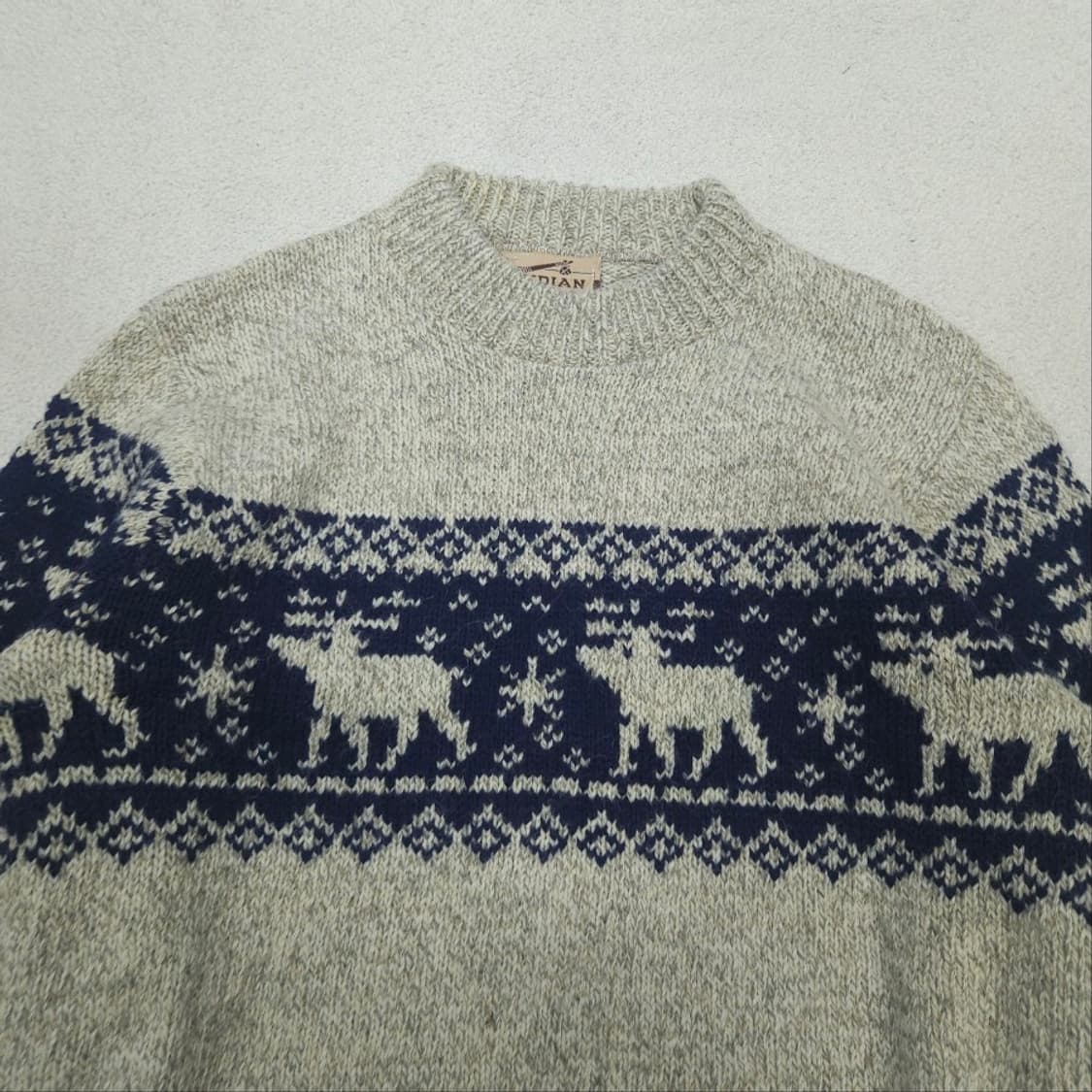 Made in usa 빈티지 울 니트 상품이미지4