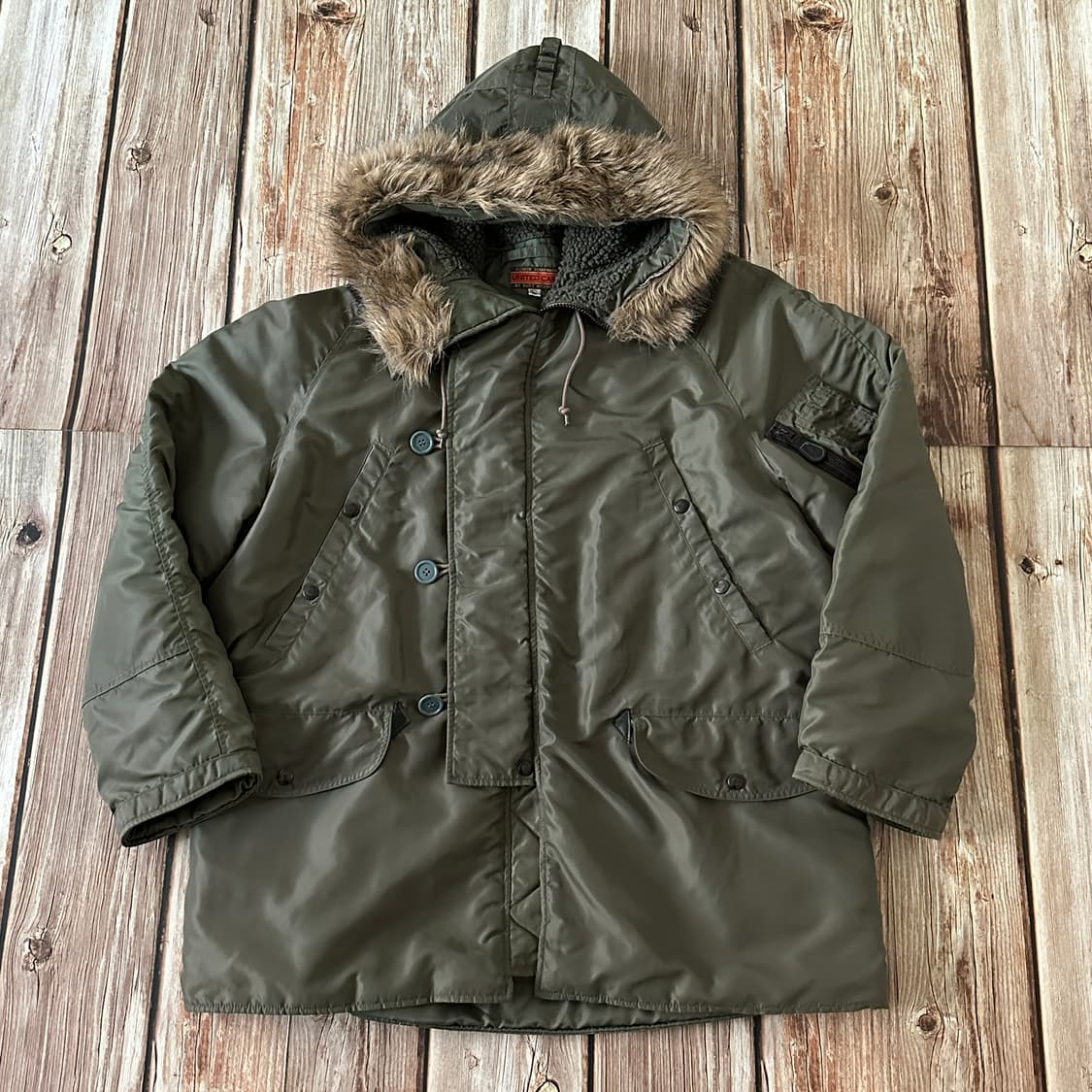 유나이트카 by 버즈릭슨 N3B 자켓 올리브 색상 L사이즈 상품이미지1