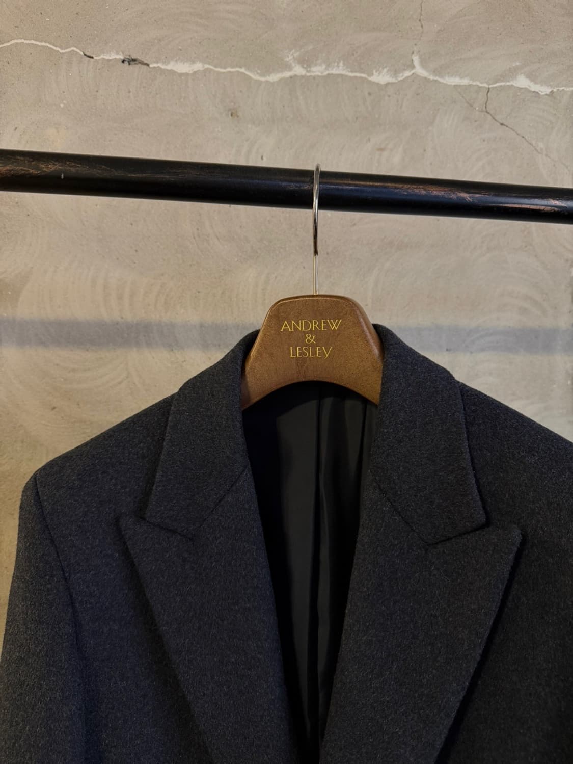 지오송지오 캐시미어 체스터필드 코트 100 상품이미지3