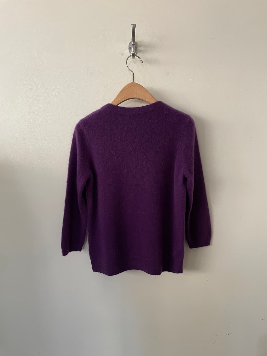 vintage violet cashmere 100 knit 상품이미지4