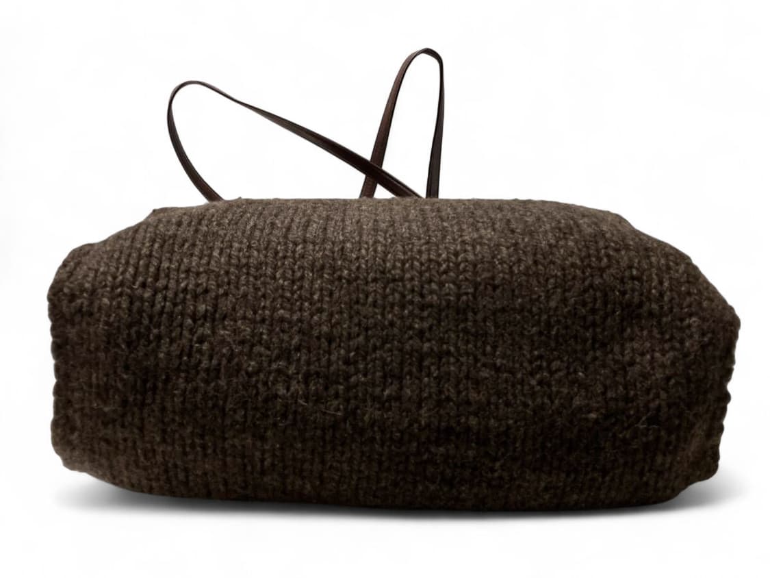 드리스 반노튼 니트 레더 레이어드 숄더백 상품이미지3