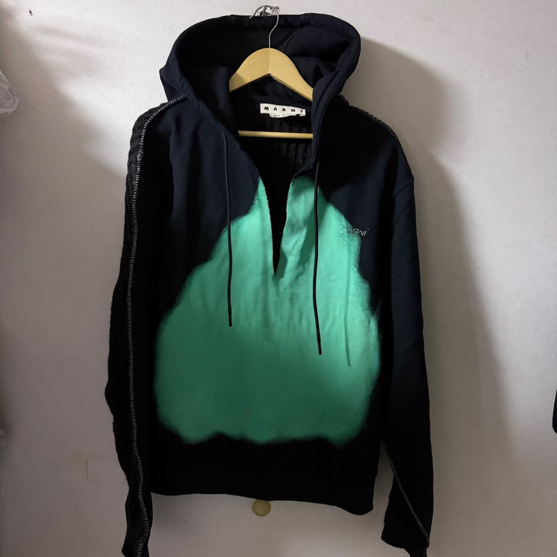 마르니 버진울 후드 티셔츠 M 오버핏 (남성 105까지) 상품이미지10