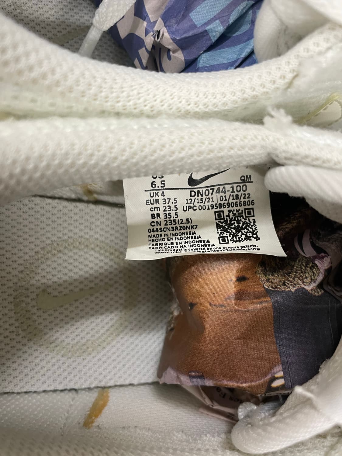 나이키 블레이저 로우 화이트 235 상품이미지9