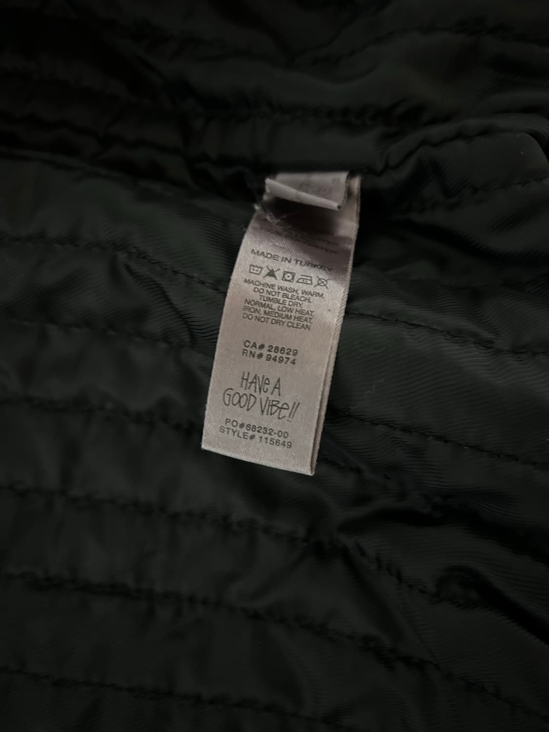 스투시 캔버스 인슐레이티드  XL 상품이미지3