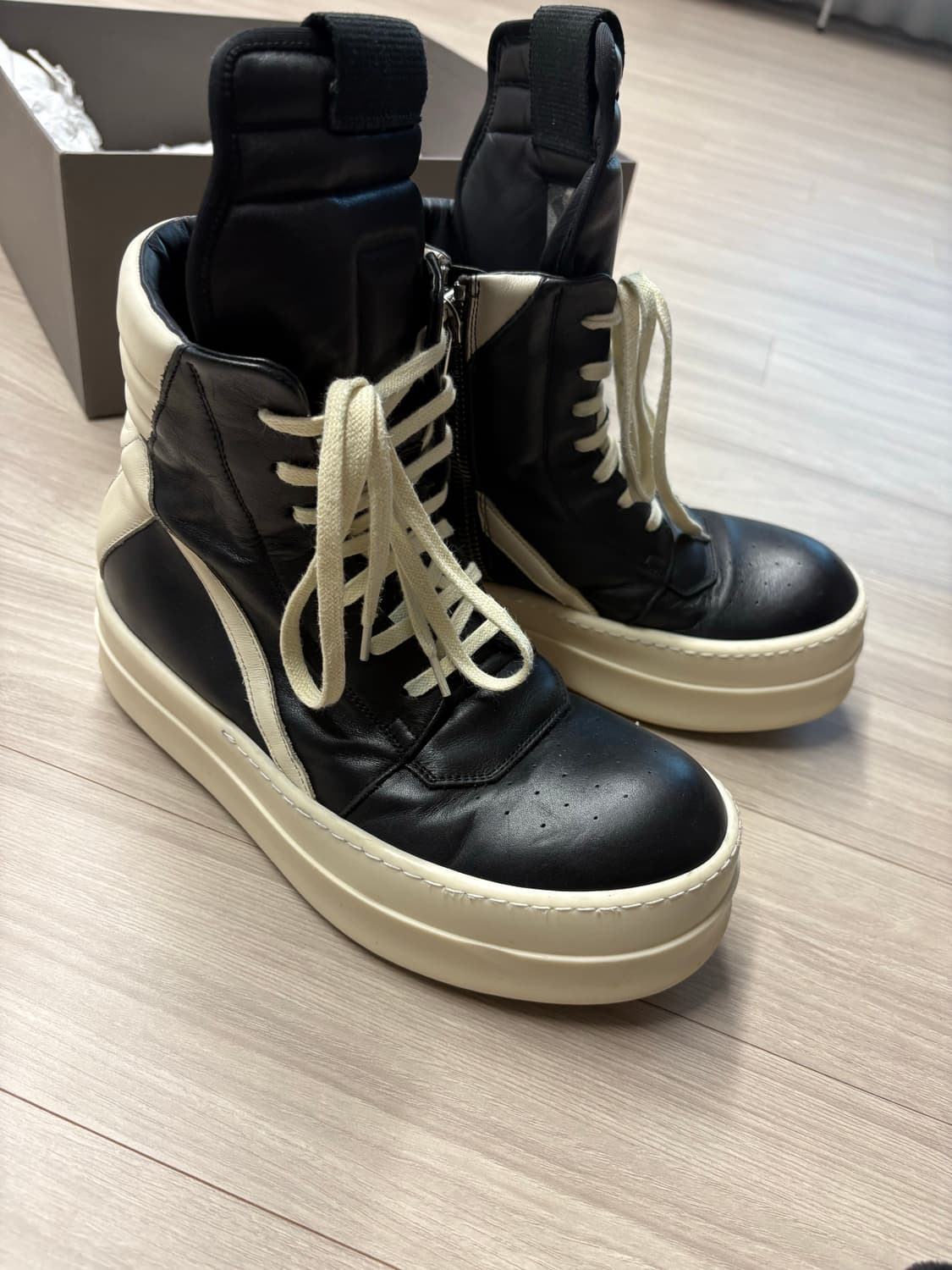 릭오웬스 메가범퍼 지오바스켓 41.5 사이즈 상품이미지4