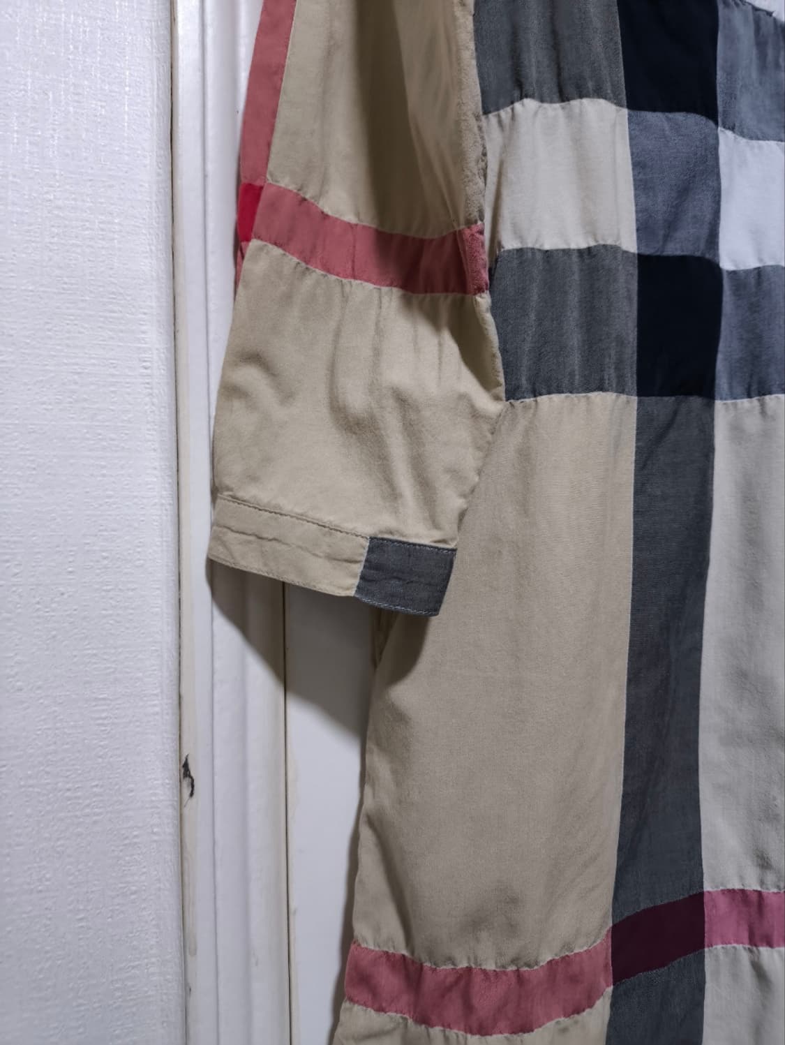 8Y 버버리 키즈 체크셔츠 원피스 상품이미지3