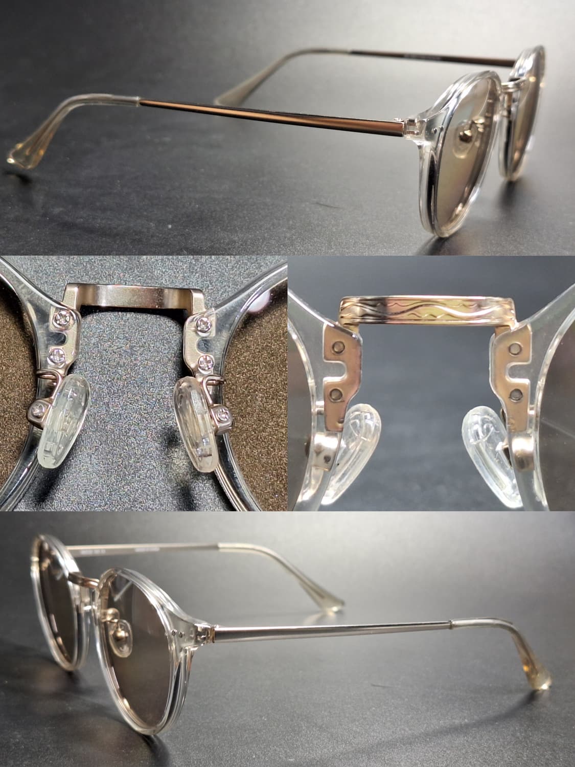 유니클로 보스턴 콤비네이션 선글라스 겸 안경테 일본 수입 y2k 아이웨어 상품이미지6