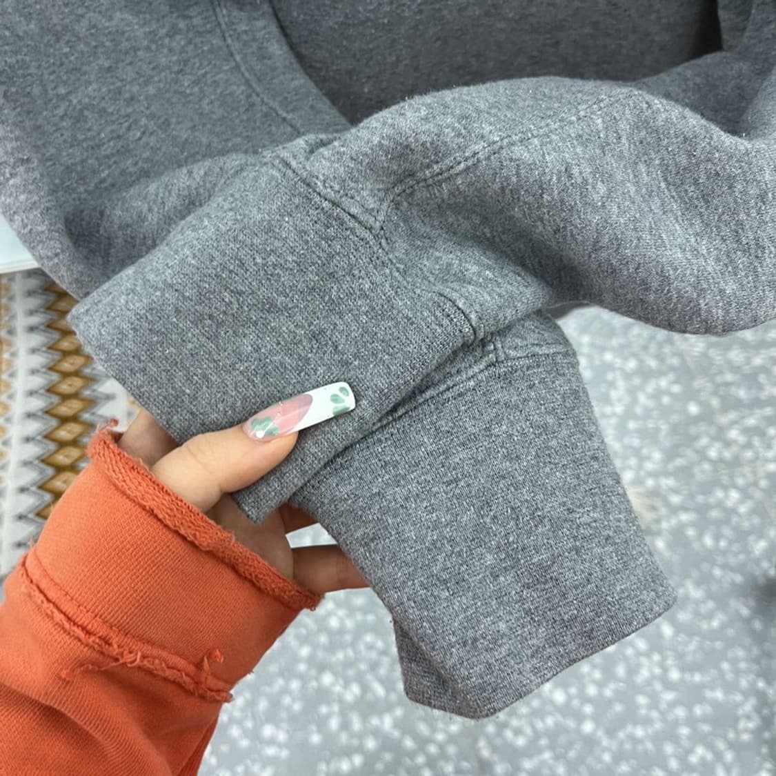 나이키 NSW 스트릿 키치 빅로고 오버핏 맨투맨 M C11066 상품이미지7