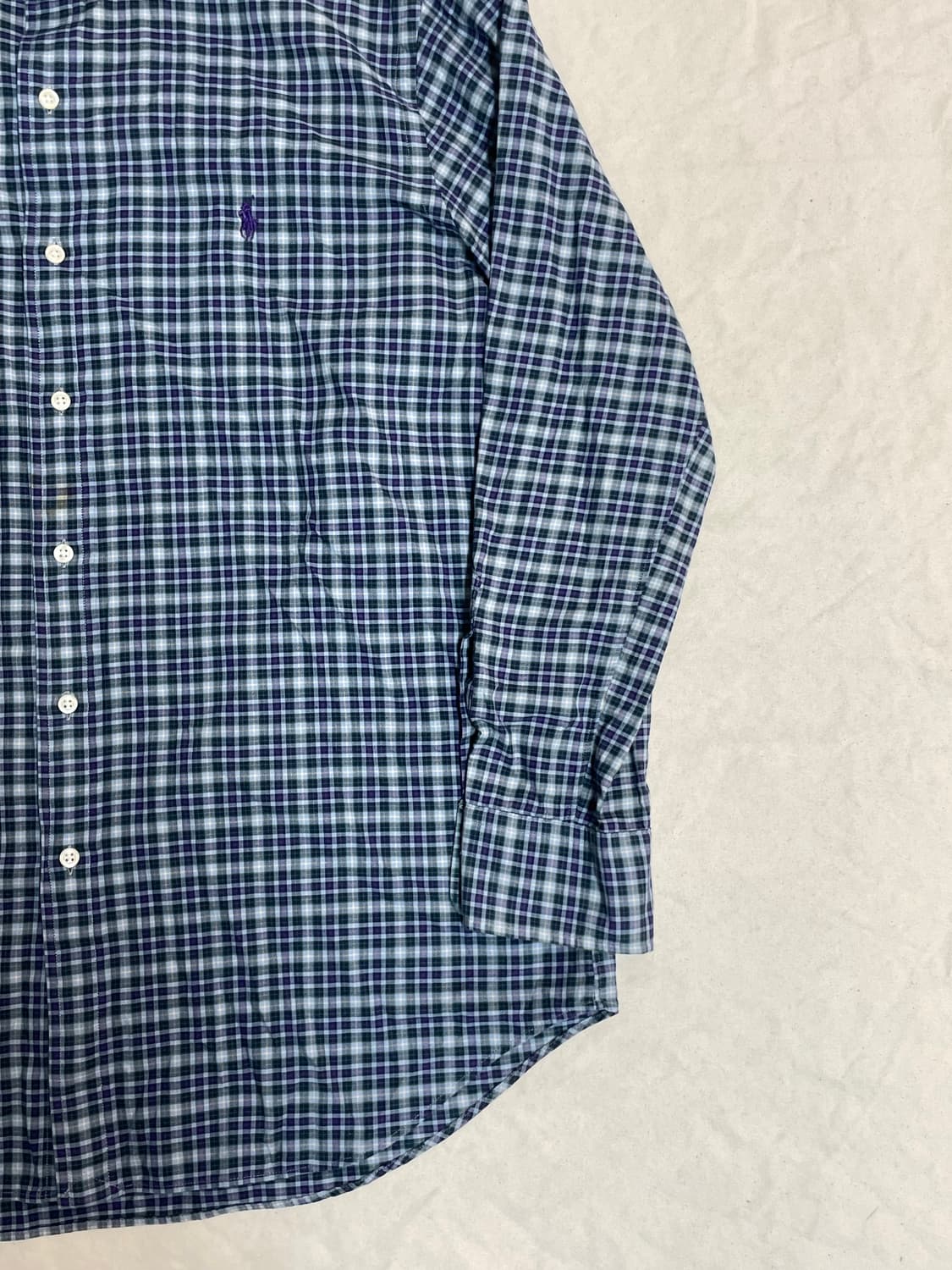 폴로 체크 셔츠  상품이미지4