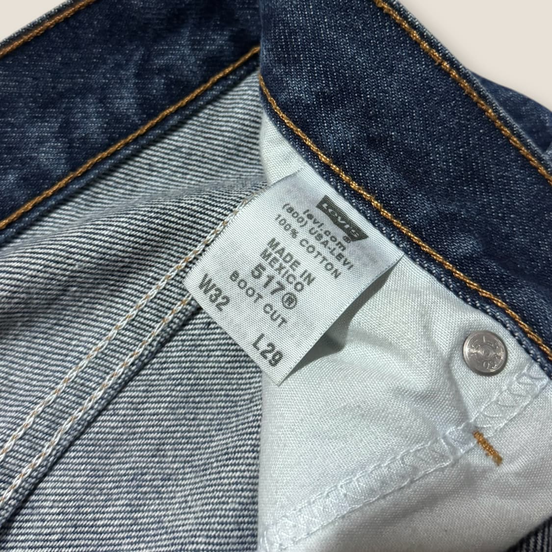 00s 리바이스 517 부츠컷 데님 32 상품이미지5