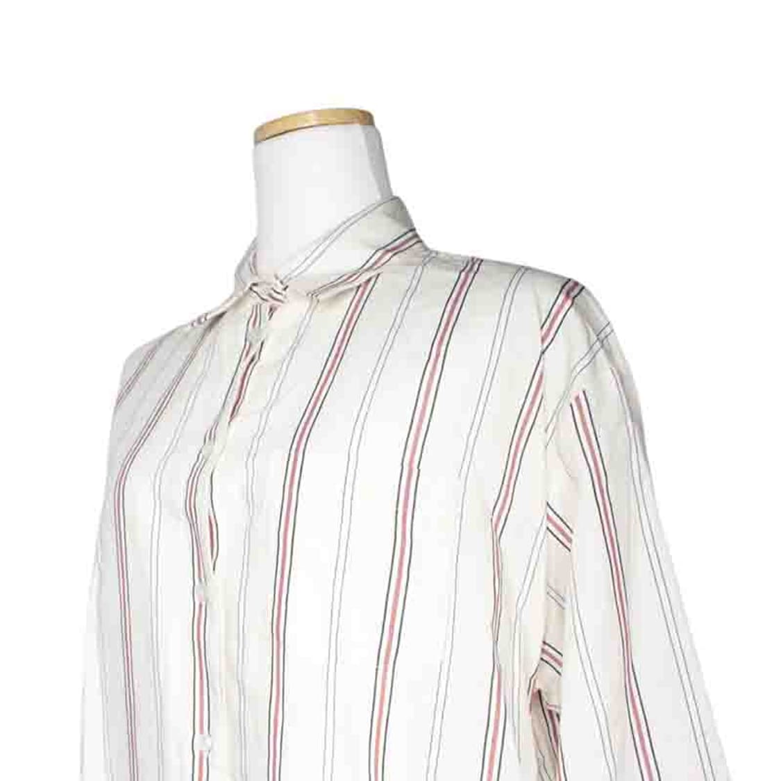 S막스마라 맥시 스트라이프 로브 셔츠 55 상품이미지4