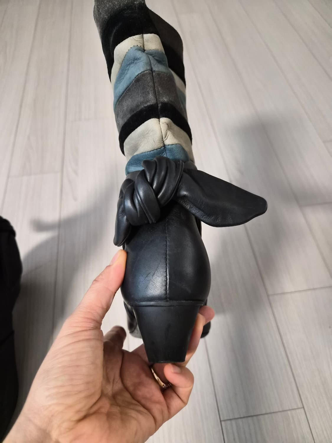 캠퍼(Camper)멀티 스트라이프 리본부츠 상품이미지5