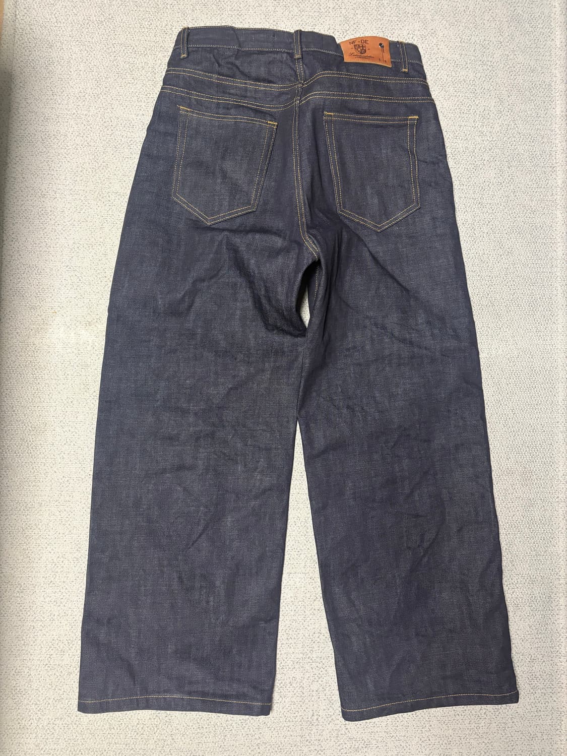 NO/FAITH STUDIOS Japanese loose fit BLUE 상품이미지2